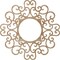 Ekena Millwork Reims Wood Fretwork Pierced Ceiling Medallion, Red Oak, 28"OD x 10 3/4"ID x 3/8"T CMWP28X28X0375RERO - alternate 3